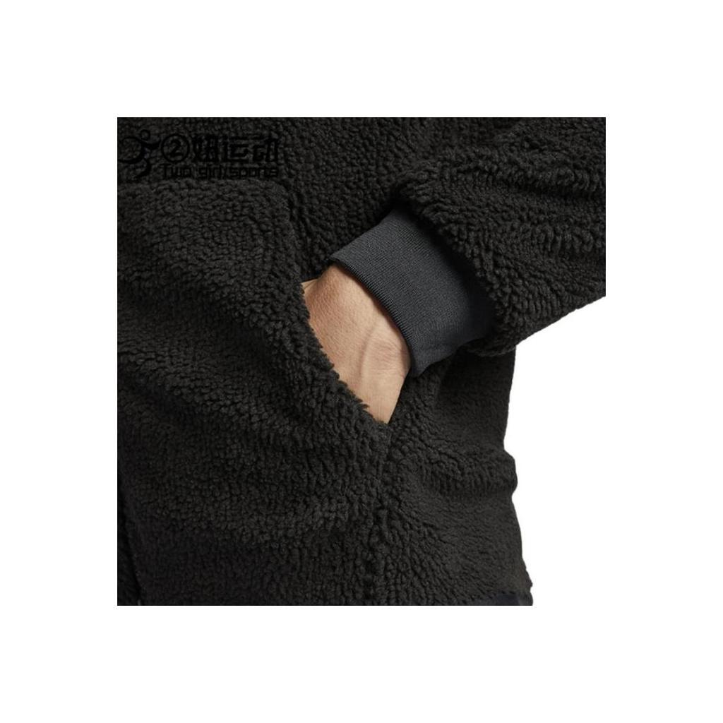 Nike Men's Sportswear Fleece Hooded Jacket Black AQ2768-010