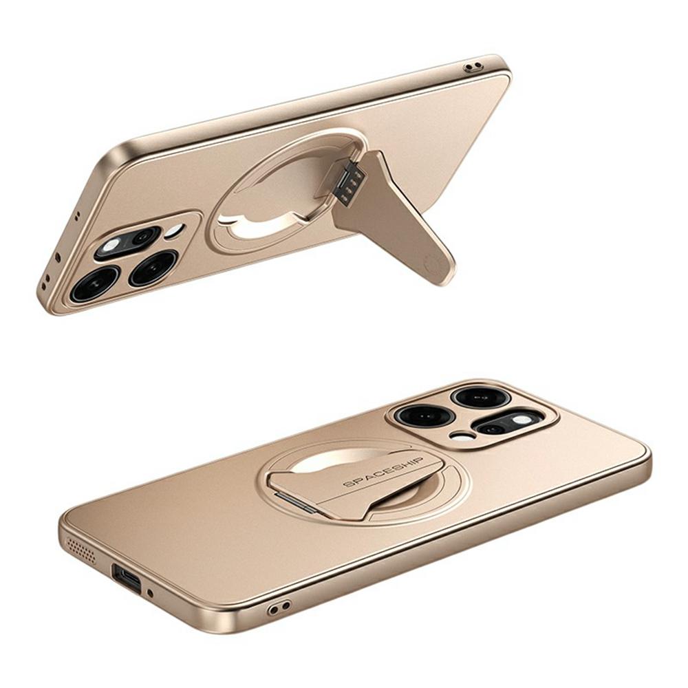 Pro Oppo Reno14 5G (Globální) Kryt kompatibilní s MagSafe Skrytý stojánek Matný PC TPU zadní kryt telefonu s povrchem na dotek