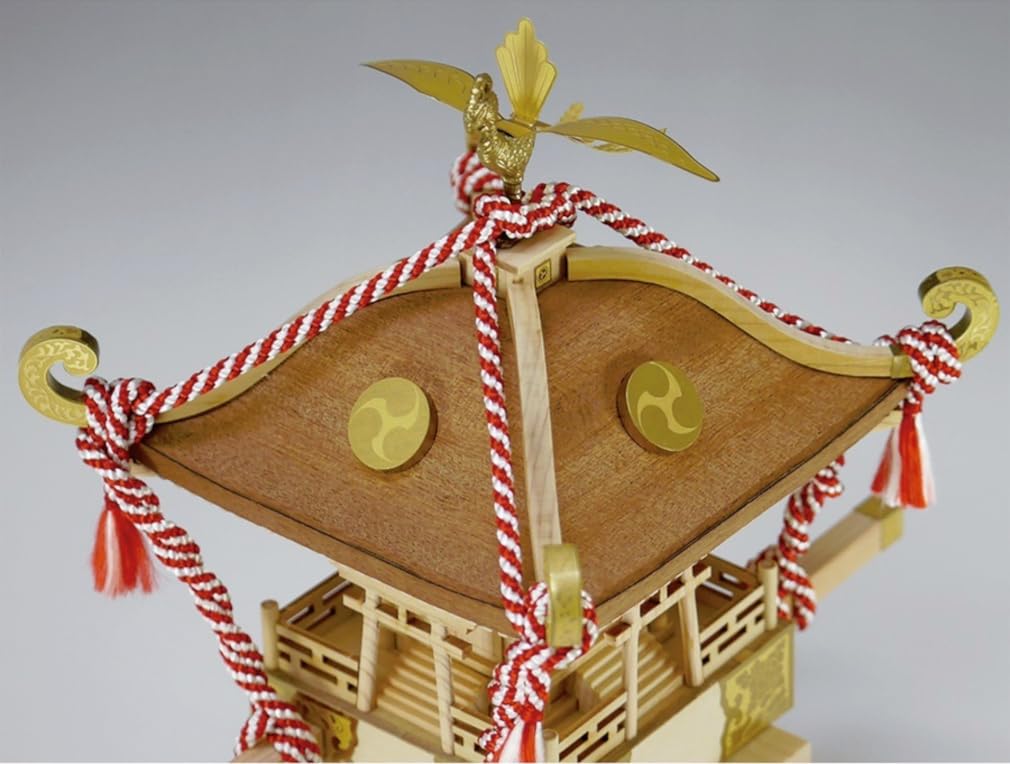 Woody Joe 1/10 Mini Mikoshi Wooden Model Assembly Kit (Scenery)