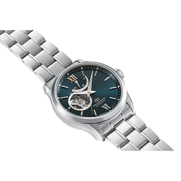 Orient Men's RK-AT0003E (Orient Star Contemporary Semi-Skeleton Men's) Round Watch Silver Stainless