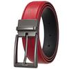 Fashion Punched Belt, First Layer Cowhide Belt, Commuter Men'S Pin Buckle Belt Ly35-25935-5