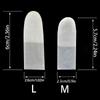 200PCS Transparent Ultra-Thin Frosted Non-Slip Dust-Free Finger Sleeves – Nail Protection for Outdoor Work, Latex Material