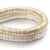 280-370pcs/Strand 3 4 6 8mm Natural Stone Rondelle Hematite Beads Beasd for Jewelry Making Flat Round Disc Loose Spacer Beads