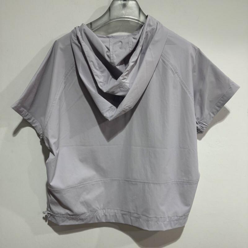 NeW Balance W Frozen Woven Hoodie Half Zip Up nbn0f3W612 Light Purple