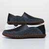 New Large Size 47 Men Loafers Soft Moccasins Fashion Soft Spring Autumn Genuine Leather Shoes Men Warm Flats Driving Shoes