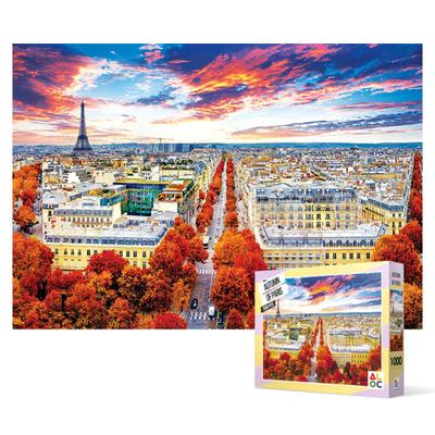 1000 Piece Jigsaw Puzzle - Autumn In Paris, Popular Korean Puzzle