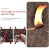 20pcs Outdoor Fire Starter Rope Camping Ignition Hemp Cord for Emergency Fire Lighting Tinder Ropes for Hiking Barbecues Hunting Grilling