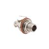 1/4 Inch Pickup Output 6.35Mm Electric Guitar Pickup Stereo Jack Input Plug Socket Brass For Pedal Guitar Female Connector Parts