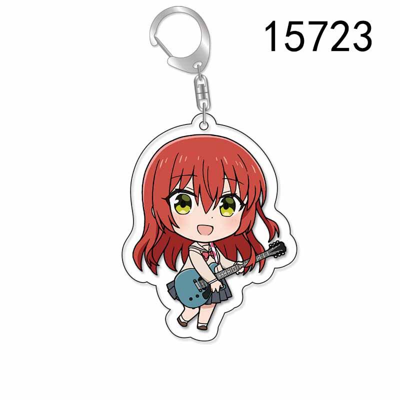 Bocchi the Rock! Anime Merchandise: Hitori Gotoh, Nijika Ijichi, Ryo Expression Backpack Pendant & Keychain