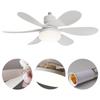 E26/E27 Fan LED Light Ceiling Fans with Lamp and Remote 30/40W Light Bulb Fan Dimmable Timed for Bedroom Kitchen Living Room