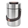 Scatola Pranzo Termica Sottovuoto in Acciaio Inossidabile 304 da 2000 ml Portatile a 3 Strati Barile Termico Sottovuoto Colore Acciaio Inossidabile