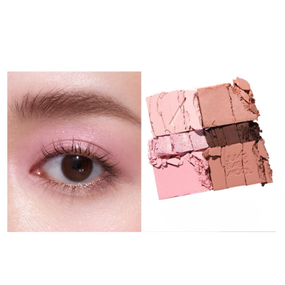 JUNGSAEMMOOL Artist Eye Palette 14.5g – Professional 8-Color Eyeshadow Palette, Multi-Texture Finish, High-Pigment & Seamless Blending Red Brown