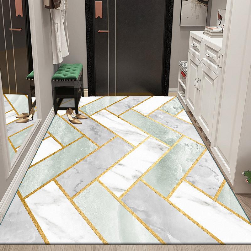 Hem Matta Dörrmatta Smutsavvisande Matta Sovrum Sängkant Vardagsrum Badrum Absorberande Enkel Matta