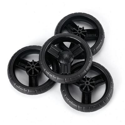 Flexible Strollers Luggage Travelling Trolley Caster Wheelchair Caster Tire Wheel Shoppin Cart Wheels