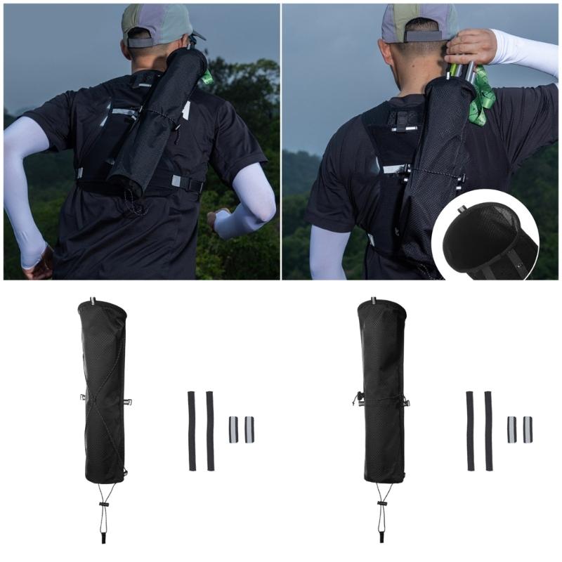Portable Trekking Poles Carrying Bag Compacts Hiking Poles Organizers Outdoor Hiking canes Bag Backpacks Easy to Carry