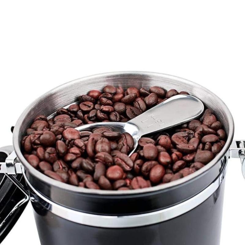 1pc 15/30ml Coffee Bean Scoop with Graduations Short-Handled Measuring Spoon Stainless Steel Coffee Tool Coffee Accessories