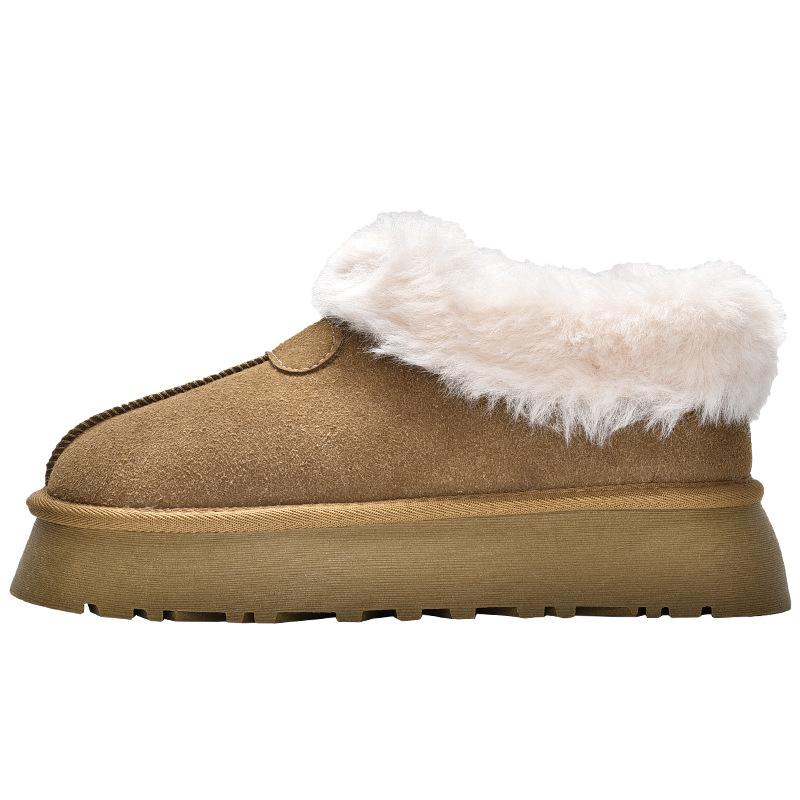 Winter new platform snow boots women's short cotton boots velvet cotton shoes 2470
