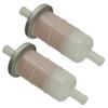 2x Fuel Filter for Yamaha XV1600 Road Star 1600 Limited Midnight 2002-2007