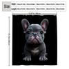 Cute French Bulldog Dog Shower Curtain Waterproof Bathroom Decor Funny Pet Lover Gift Idea