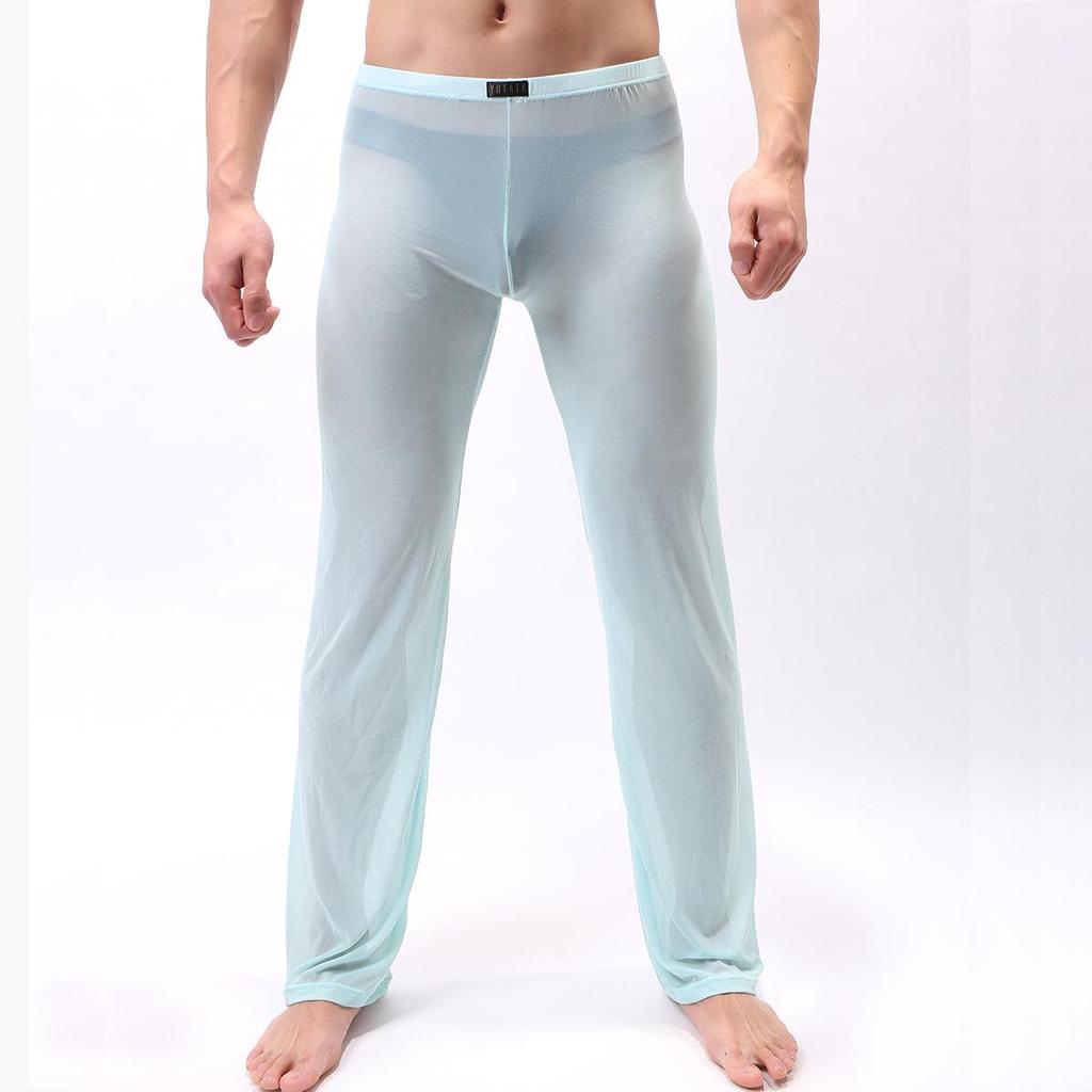 Men's See-Through Mesh Pajama Pants E667