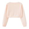 Pure Cotton A-type Sunflower Children's Shawl Summer Air-conditioning Shirt Girls Knitted Cardigan Jacket