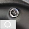 Silver Ignition Engine Start Key Cover Ring Trim For Jeep Grand Cherokee 2014-17