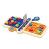 Montessori Fun Planet Geometry Block Matching Board Game Double Battle Puzzle Toy Perfect Gift for Travel