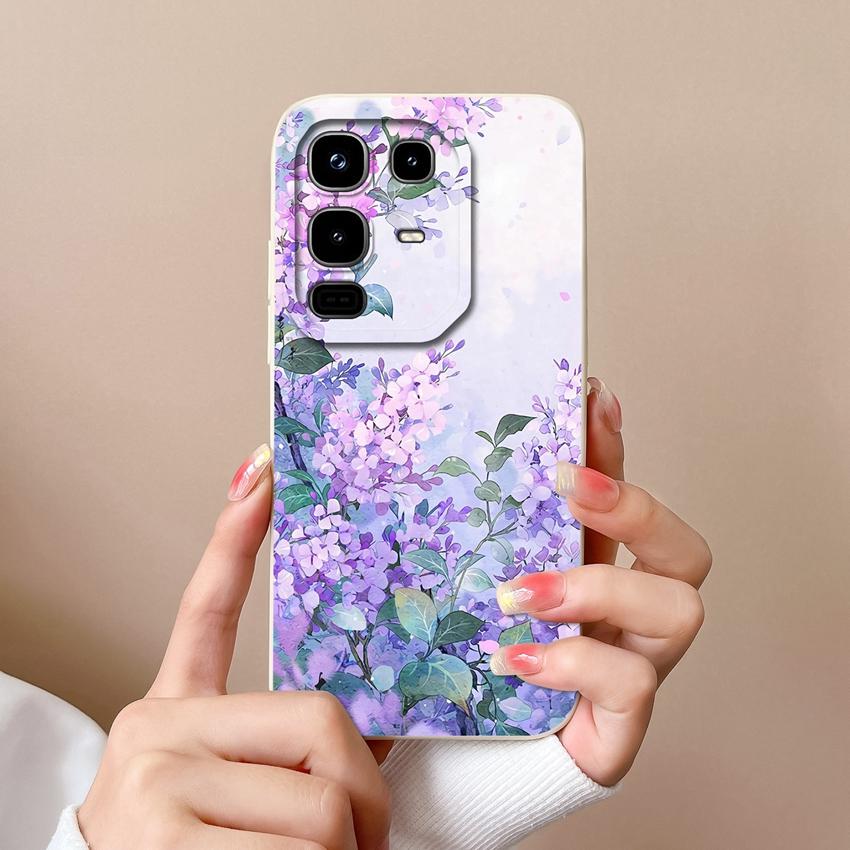 Pro Infinix Note 50 Pro Plus 40 50x Pouzdro na telefon Módní vzory kočky s hvězdnou oblohou Hladký tekutý silikon Vysoce kvalitní nárazuvzdorný kryt Pro kryty Infinix