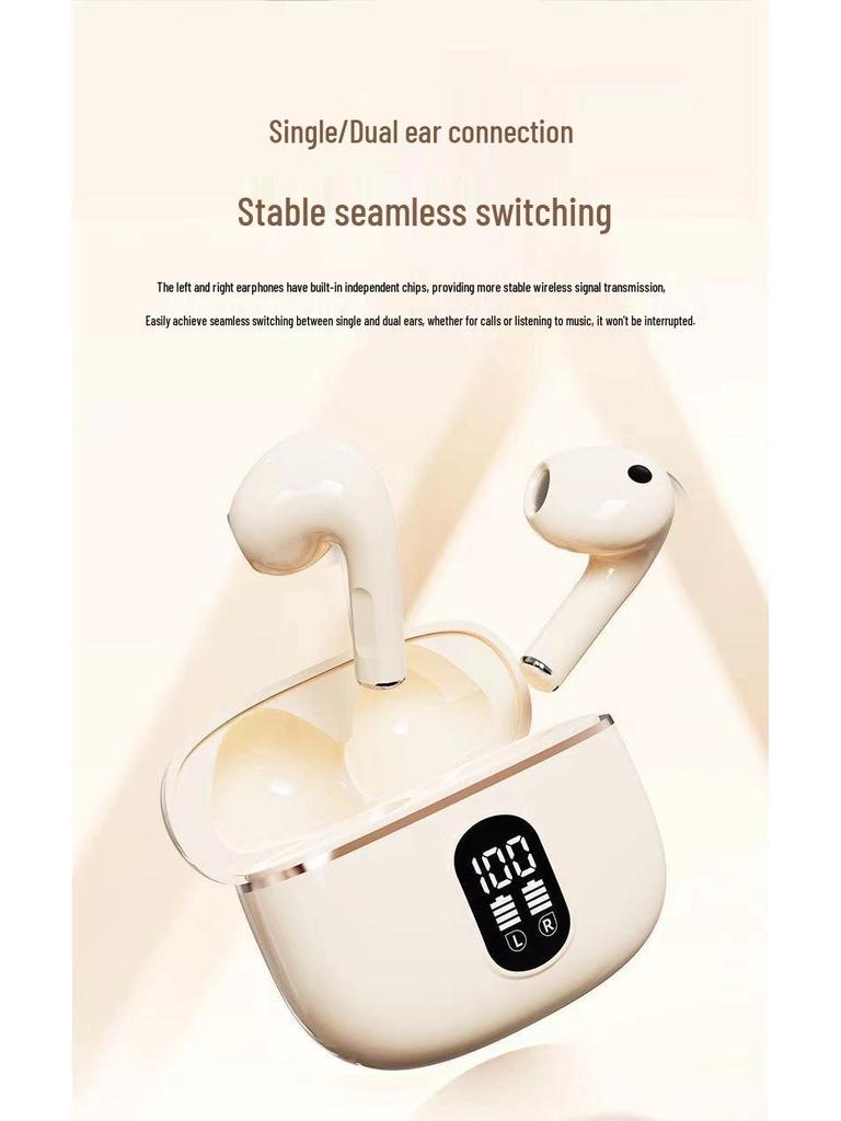 2025 High-Quality Wireless TWS Bluetooth Dual-Ear Sports Headphones