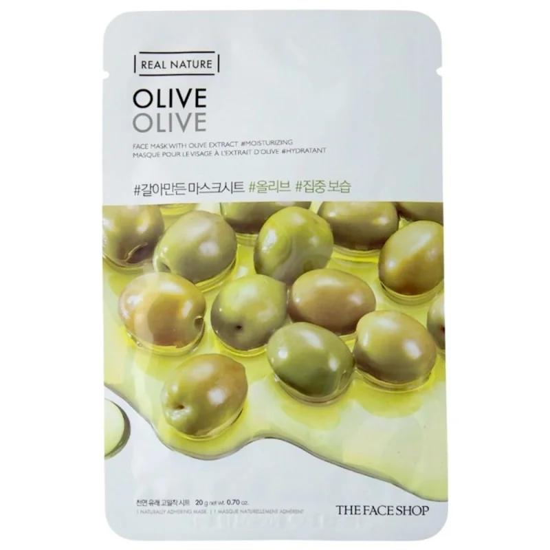 The Face Shop Real Nature Olive Extract Moisturizing Sheet Mask