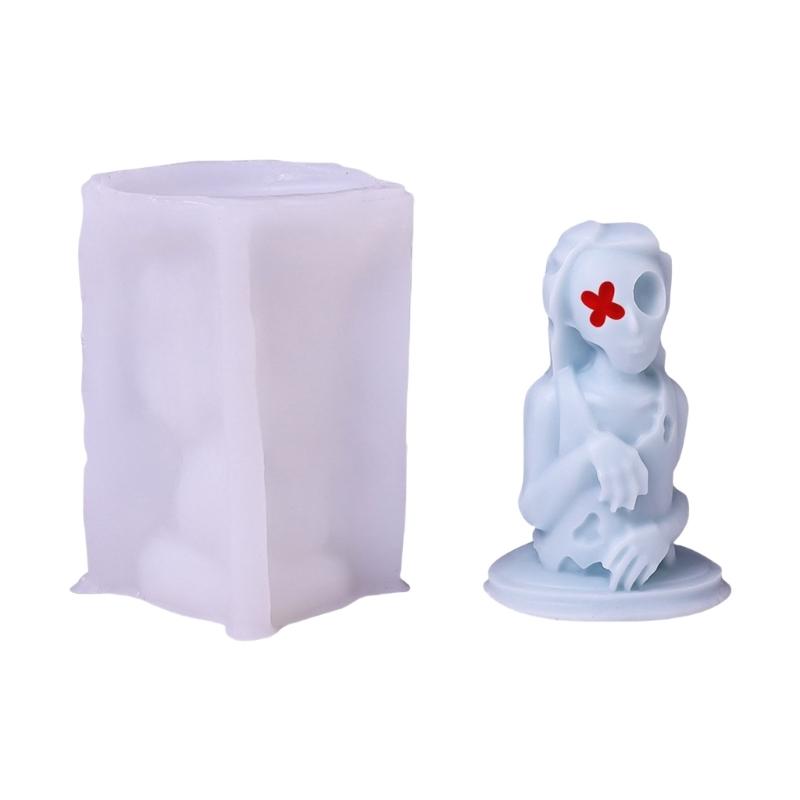 Candle Making Decorations Moulds 3D Delicate Candle Molds Silicone Craft Pendants Delicate Candle Mould Castings Moulds