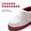 Autumn and Winter Home Men and Women's Office Indoor and Outdoor Silent Non-slip Bag and Confinement Warm Cotton Slippers