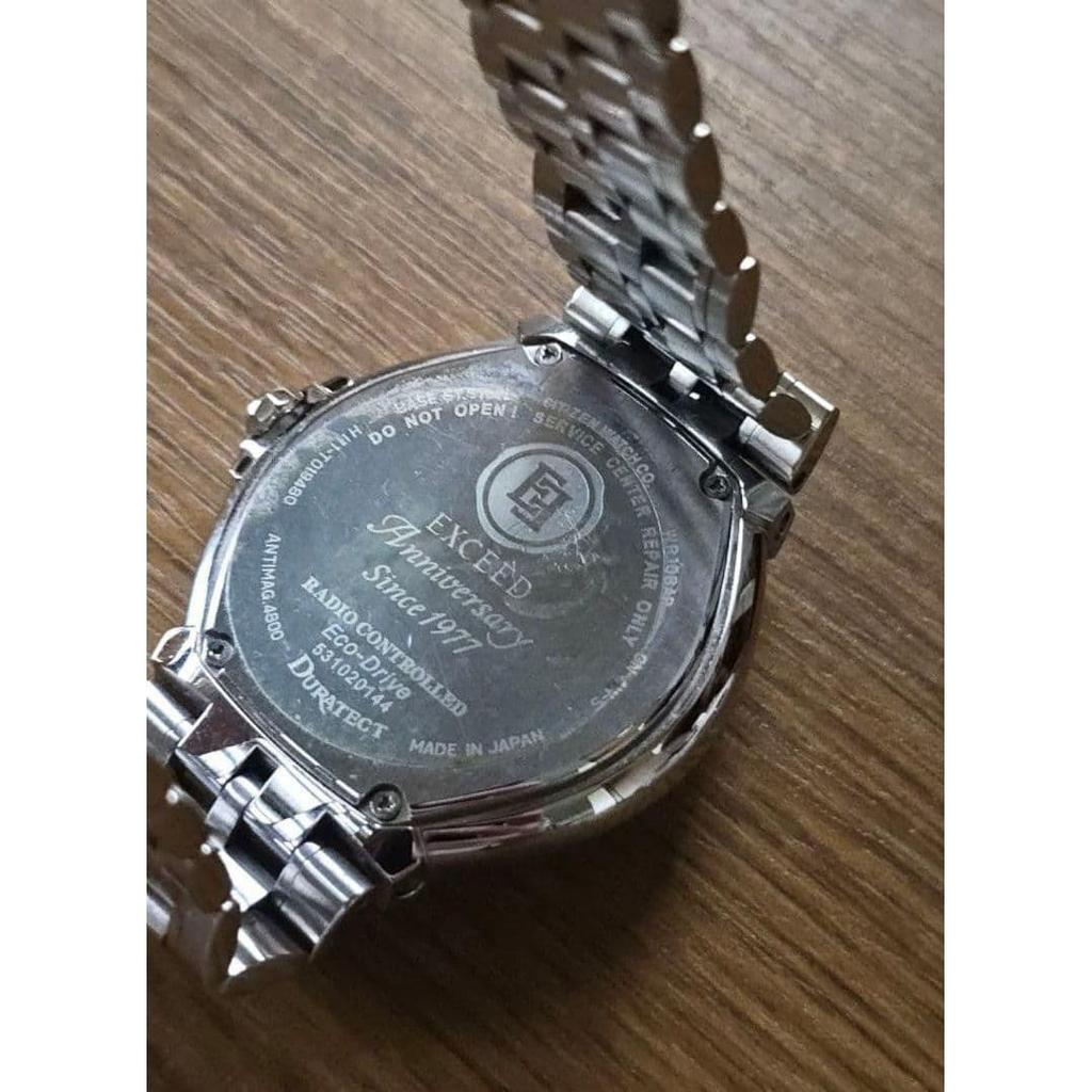Used Citizen Watch Exceed Eco-Drive Radio Watch 35th Anniversary Model