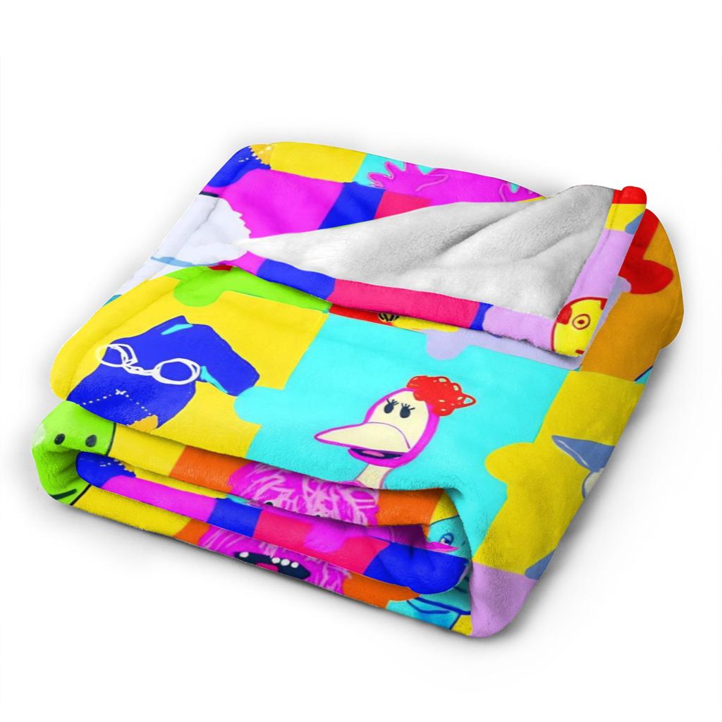 31 Minutos Comedy Blanket Multi-size Soft Fuzzy Plush  Throw Blankets for Couch Sofa and Bed