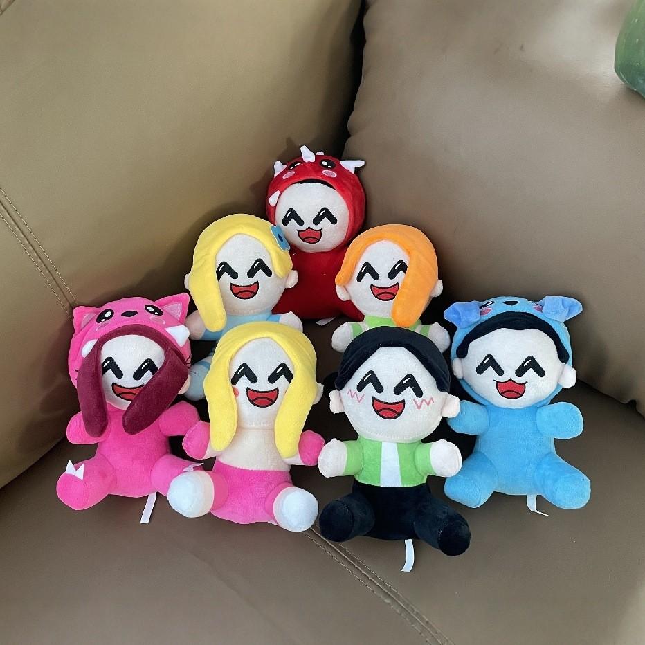 Omz Toys Plush Boys Girls With Hats Stuffed Doll Room Decoration Gifts Kids