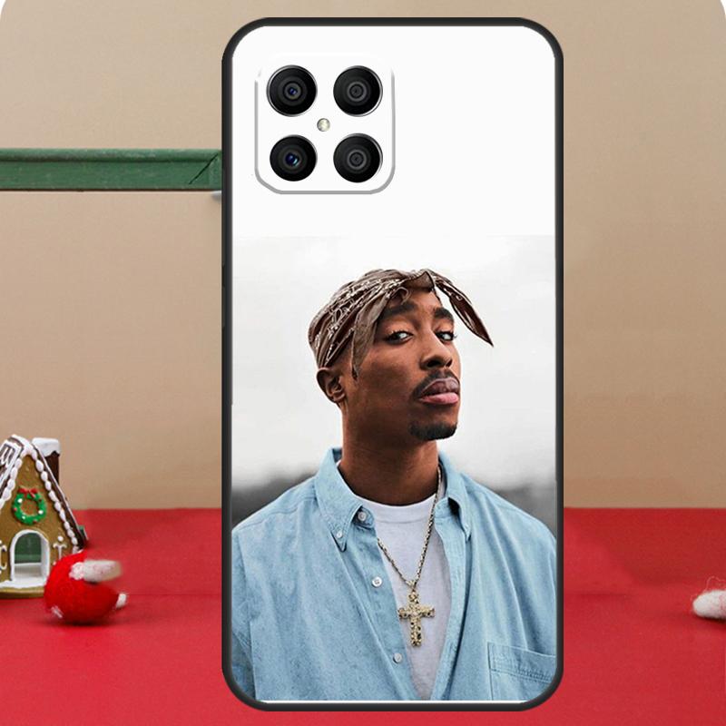 2Pac Hip Hop Singer Case For Honor Magic 7 Lite 6 8 Pro Honor 400 200 70 90 X8c X8b X9a X9b X9c X9d Win RT Cover