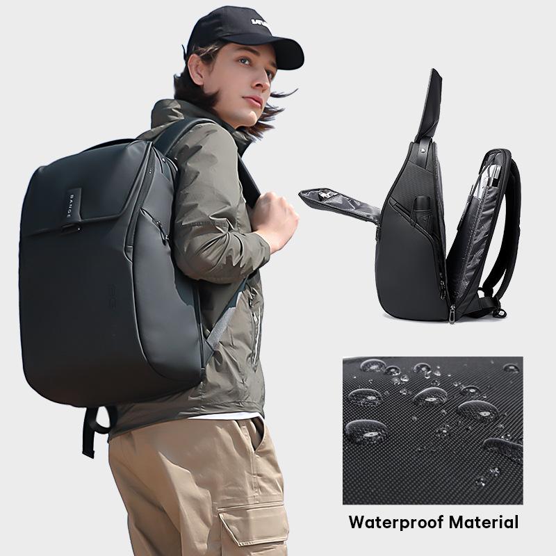 Bange Zaino Borsa per Laptop da Uomo Multifunzionale Business Impermeabile Zaino per Laptop 15,6 Pollici Zaino Scolastico Mochila Donna