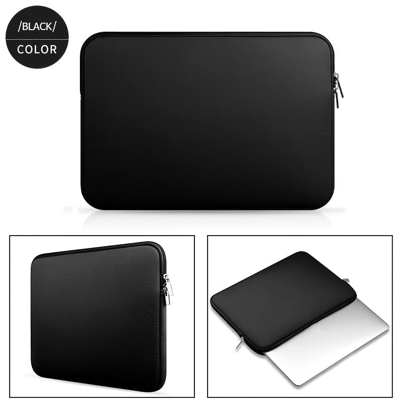 11/13/15Inch Laptop Sleeve Case Protective Soft Padded Zipper Cover Carrying Computer Bag Compatible with Notebook Tablet