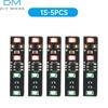 Mini 5 pièces 1S Batterie Lithium Ternaire Indicateur de Puissance LED DC 3.7-4.2V Module d'Affichage de Puissance
