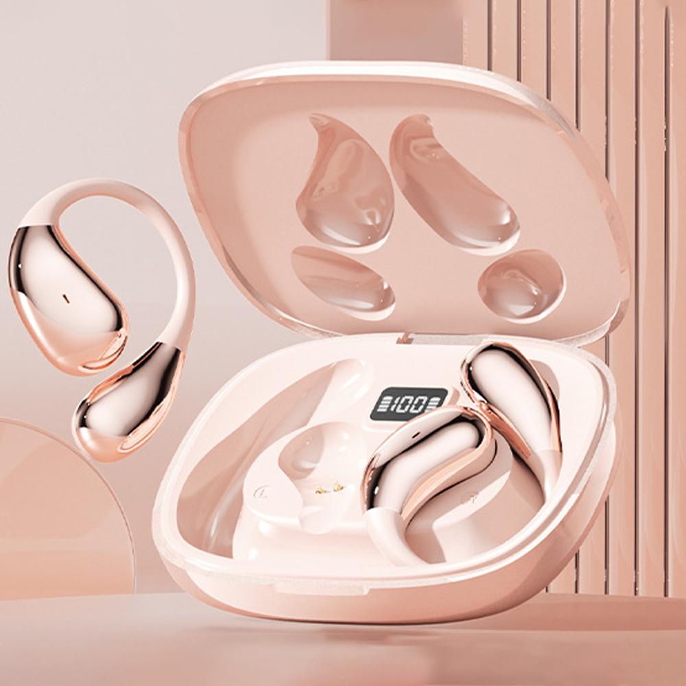 

X32 Mini AI Перекладач Справжні Бездротові Bluetooth 5.4 Навушники, Розумні Навушники-Перекладачі з Перекладом у Реальному Часі для 144 Мов рожевий