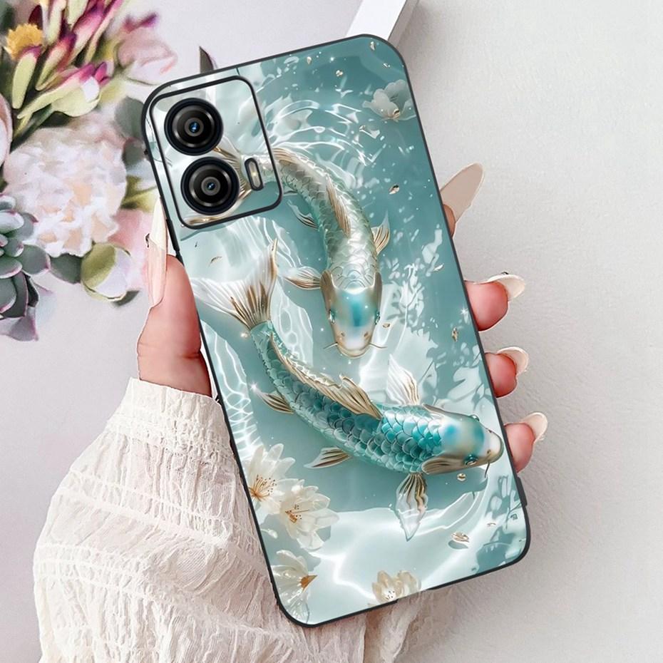 Fashion Painting Case For Motorola Moto G53 G73 Soft Silicone TPU Phone Cases For MOTO G53 G73 5G Back Covers Bumpers