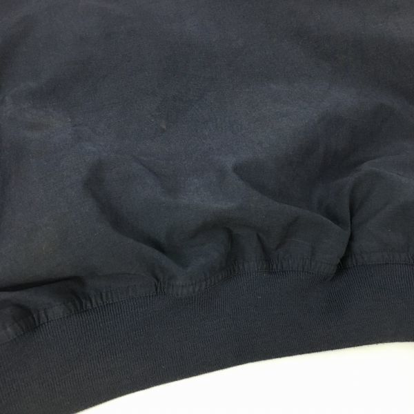 PEBBLE BEACH USA Hergestellt Vintage Wasserdichter Pullover Blouson Sweatshirt Größe S Marine(GEBRAUCHT)