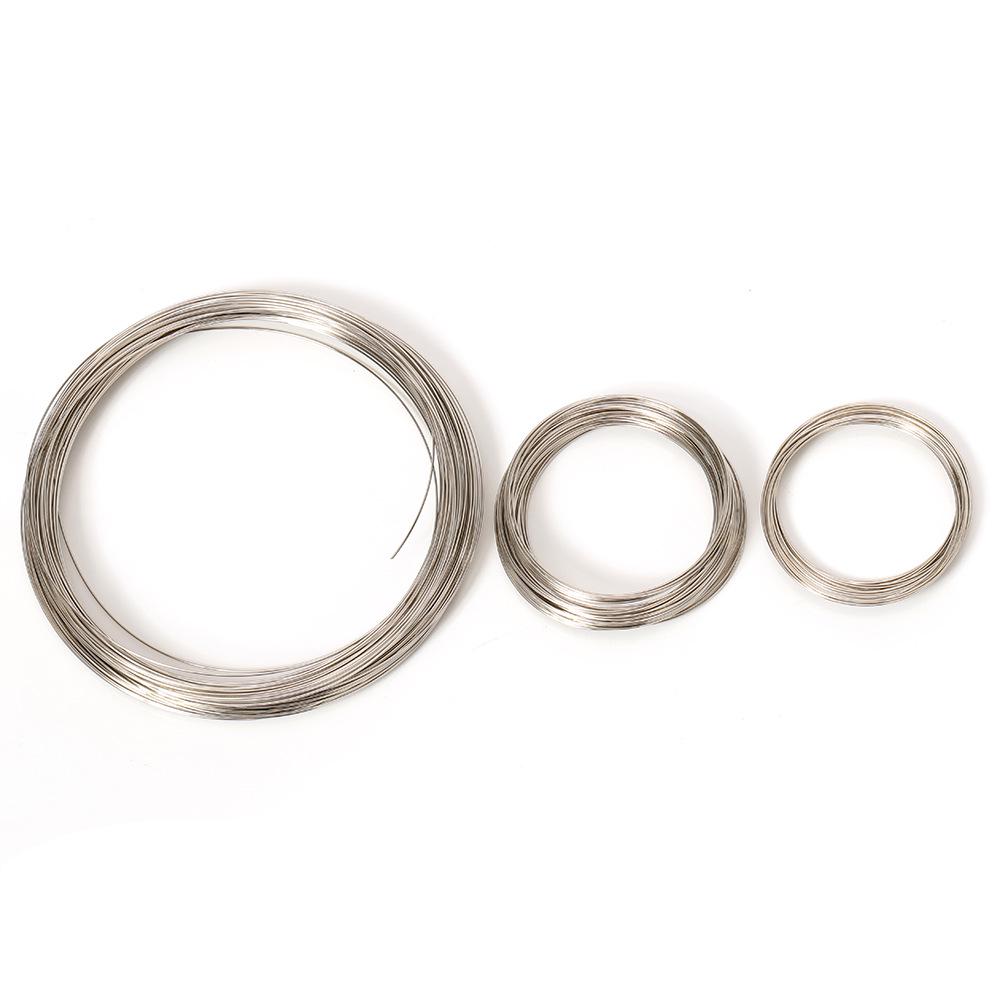 DIY Choker & Bracelet Memory Steel Wire, Bead & Cut, 100 Circles/Pack