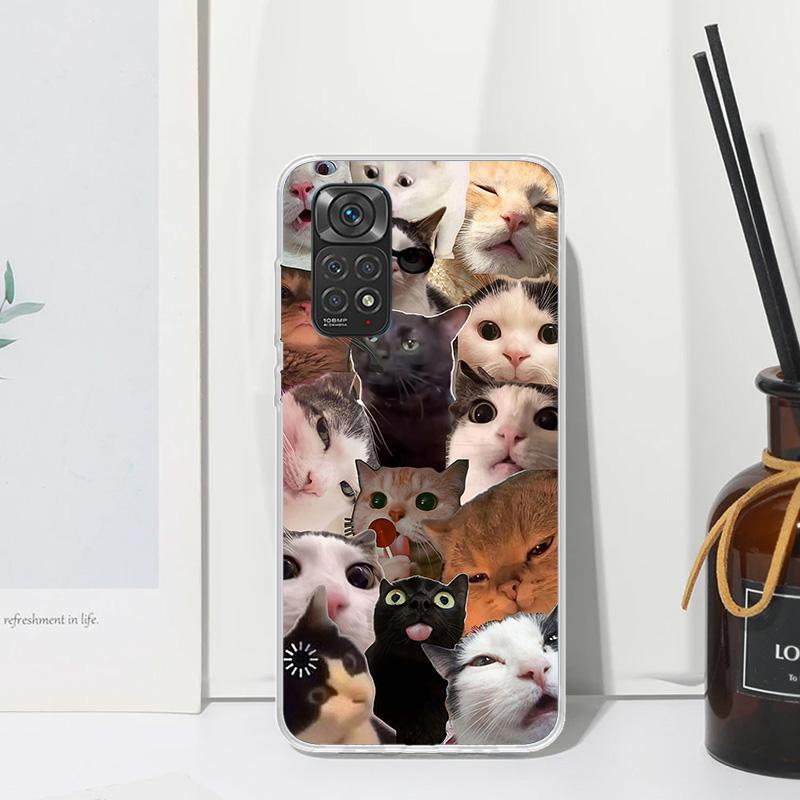 

Crying Cat Memes Phone Case For Xiaomi Redmi Note 15 13 14S 14 Pro Plus 12S 11S 10S 12 11E 10 11T Art Fundas Back Cover Redmi No Redmi Note 13 Pro 5G