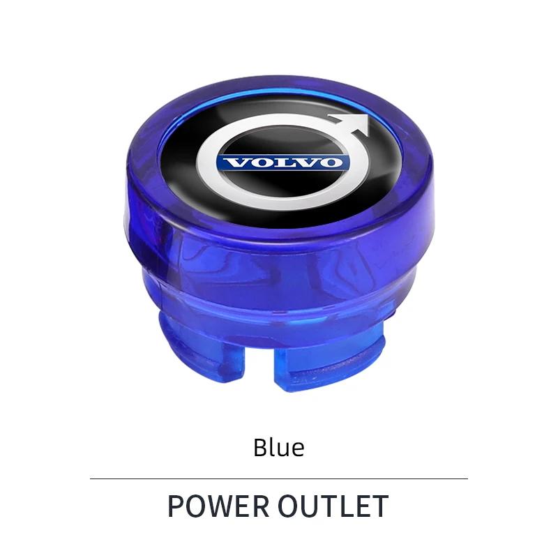 Car Cigarette Lighter Dust Plug Protective Cover For Volvo Xc60 Xc90 V40 V60 S60 V50 V90 S80 C40 XC40 V70 XC70 C30 EX90 Rdesign