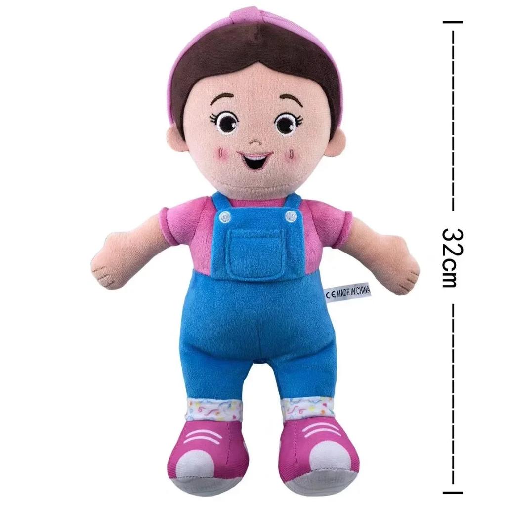 Miss Rachel Plush Toy Rachel Doll Sing Music Sound Birthday Party Supplies Decor Soft Toy Decoration Gift