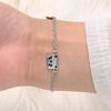 Armband für Frauen Trendy Vintage Asymmetrische Kette Bär Anhänger Smiley Gesicht Party Schmuck Großhandel