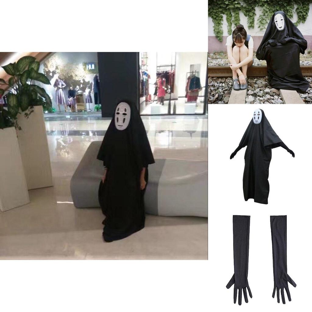 Authentic Sweet Dada Animation Halloween Cosplay Suit With Mask And Cape