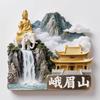 China Fridge Magnets Shanghai Souvenirs Tianjin Songshan Hongkong Chengdu Laojunshan Sanya Fridge Stickers Birthday Gifts