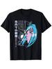 90's Vaporwave Aesthetic Japanese Retro Smoking Anime Girl T-Shirt